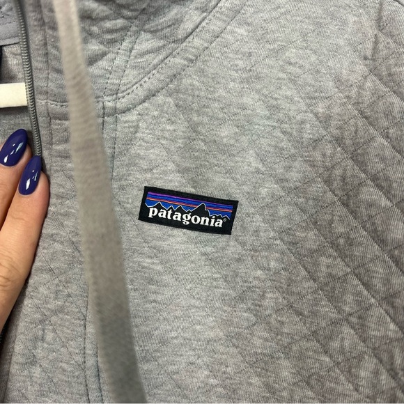 Patagonia Organic Cotton Quilt Full-Zip Hoodie - Small - Picture 5 of 9